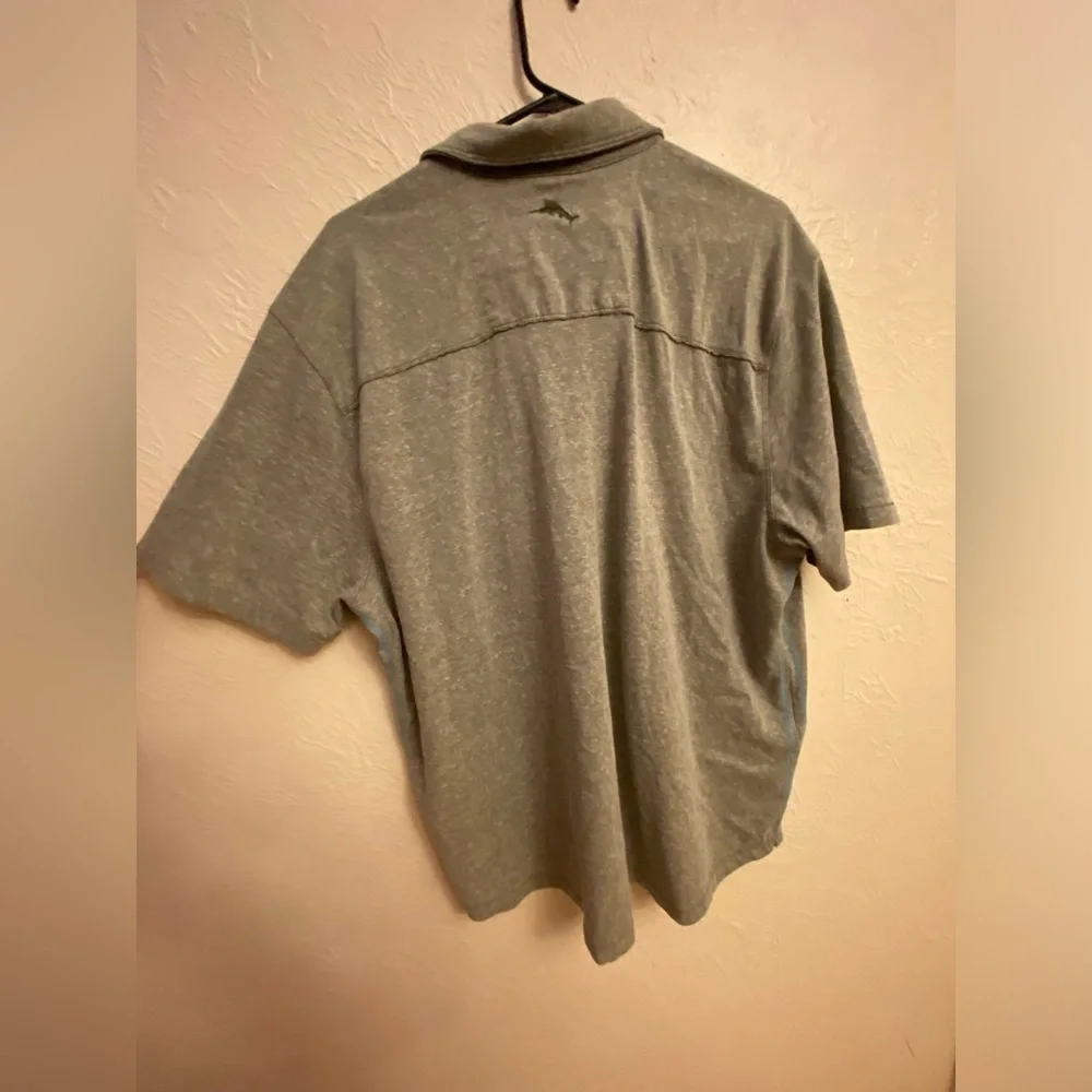 Tommy Bahama Olive Casual Button Down Shirt Relaxed Fit
